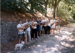 I primi corsi estivi di chitarra di Franco Morone a a Dulcamara