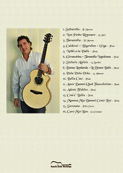 Italian Fingerstyle guitar - 16 italian songs for fingerstyle guitar in music & tabs - Autore: Franco Morone -