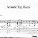 Preview-Franco Morone 'Acoustic-Tap-Dance' Music and tabs