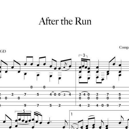 Anteprima-After-the-Run_FrancoMorone-MusicaTabsChitarraFingerstyle
