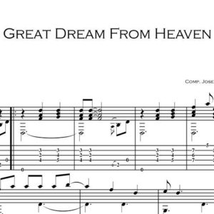 Anteprima-Great-Dream-from-Heaven_FrancoMorone-MusicaTabsChitarraFingerstyle