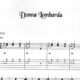 Franco Morone Donna-Lombarda Music and tabs