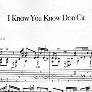 Franco Morone I-Know-You-Know-Don-Ca' Music and tabs