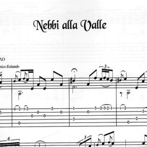 Franco Morone Nebbi-alla-Valle Music and tabs