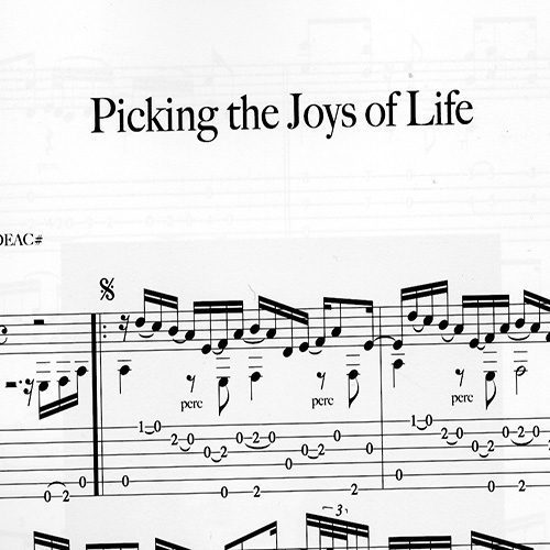 Preview-Franco Morone Picking-the-Joys-of-Life Music and tabs