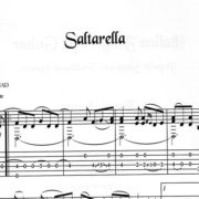 Franco Morone Saltarella Music and tabs