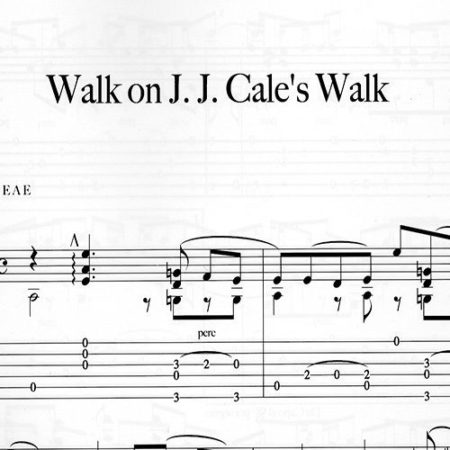 Franco Morone Walk-on-J.J.-Cale's-Walk Music and tabs