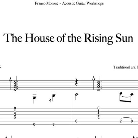 The House of the Rising Sun - Preview - Arr. Franco Morone